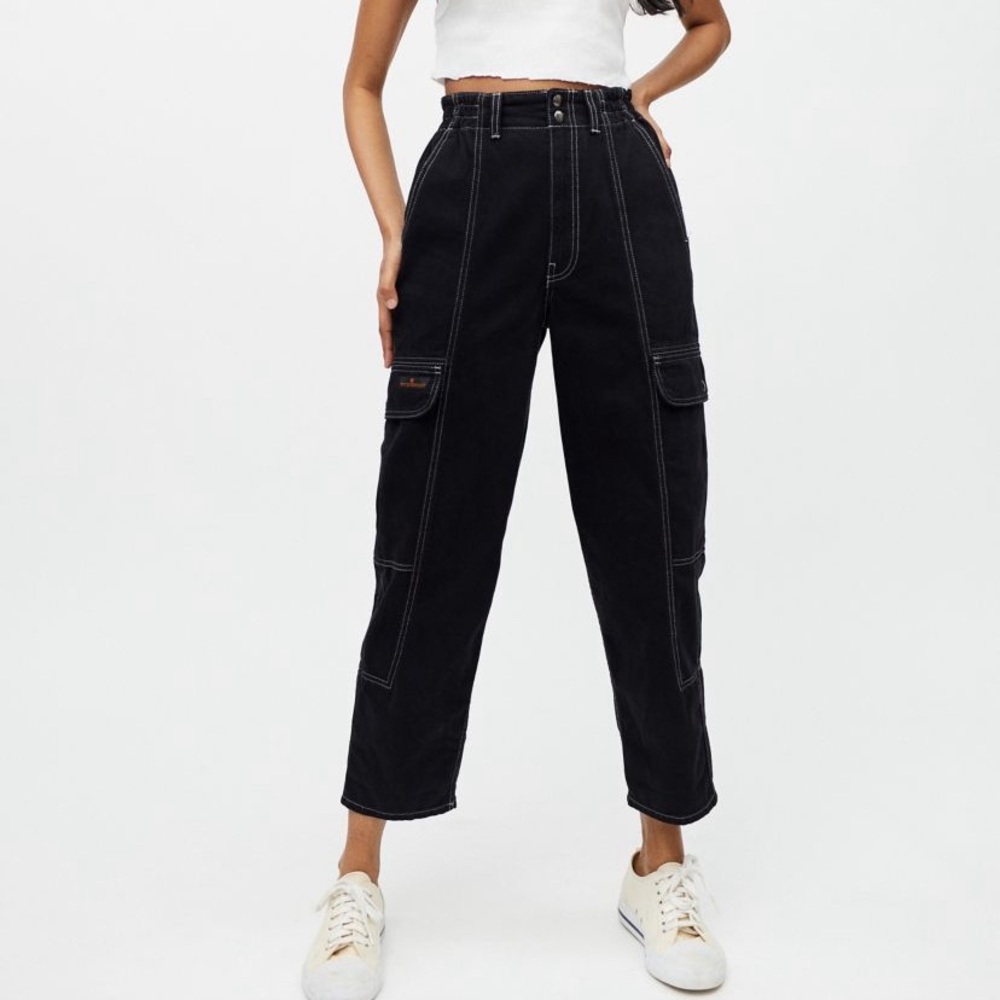 BDG High-waisted skater jeans